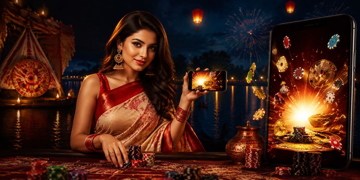 ময়মনসিংহে পহেলা বৈশাখের আনন্দে মোবাইলে ক্যাসিনো গেম উপভোগ করছেন একজন তরুণ